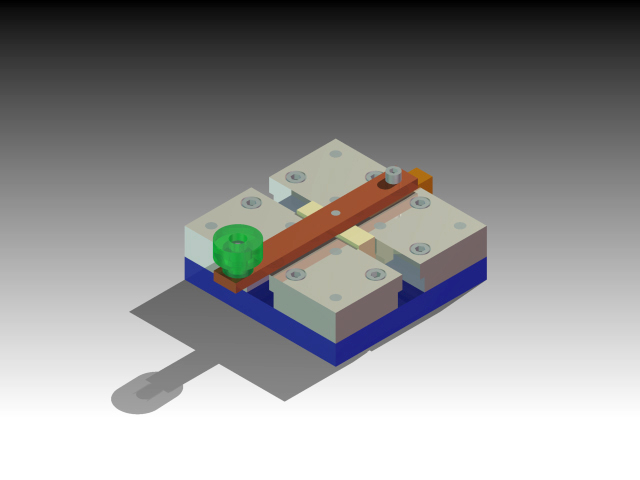 3D CAD (Inventor) Slide Toy